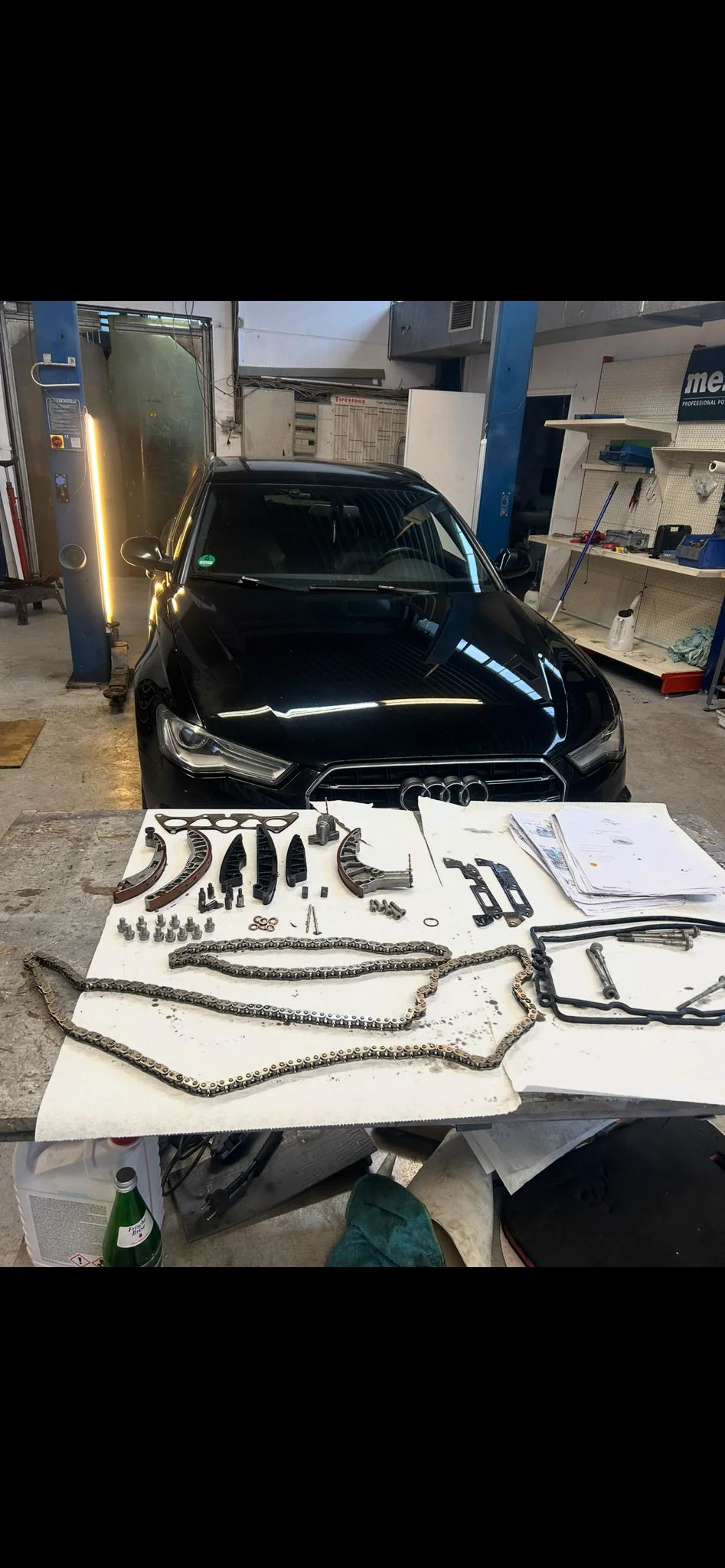 Reparatur in der Werkstatt